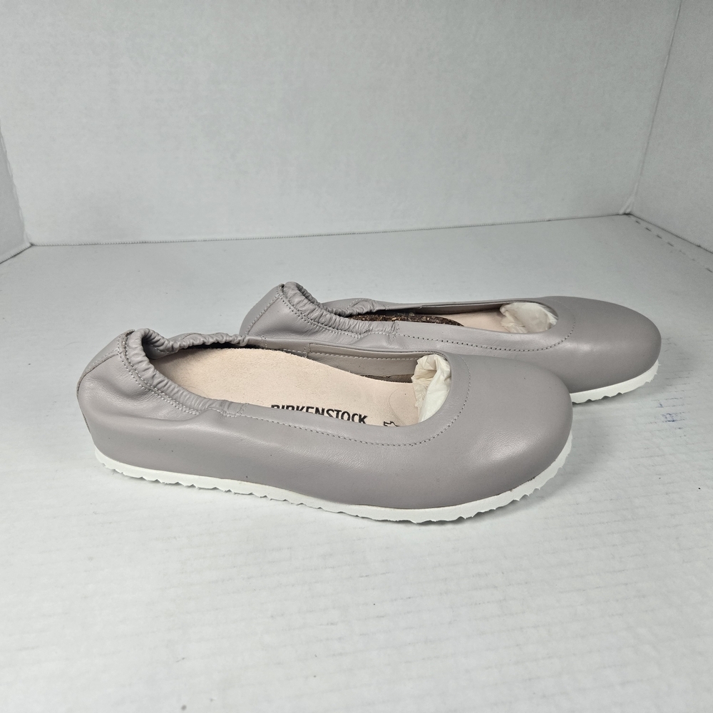 Birkenstock Celina Leather Ballet Flat SlipOn Gray Shoes Size EU 36 US 5-5.5 Reg - Picture 5 of 9